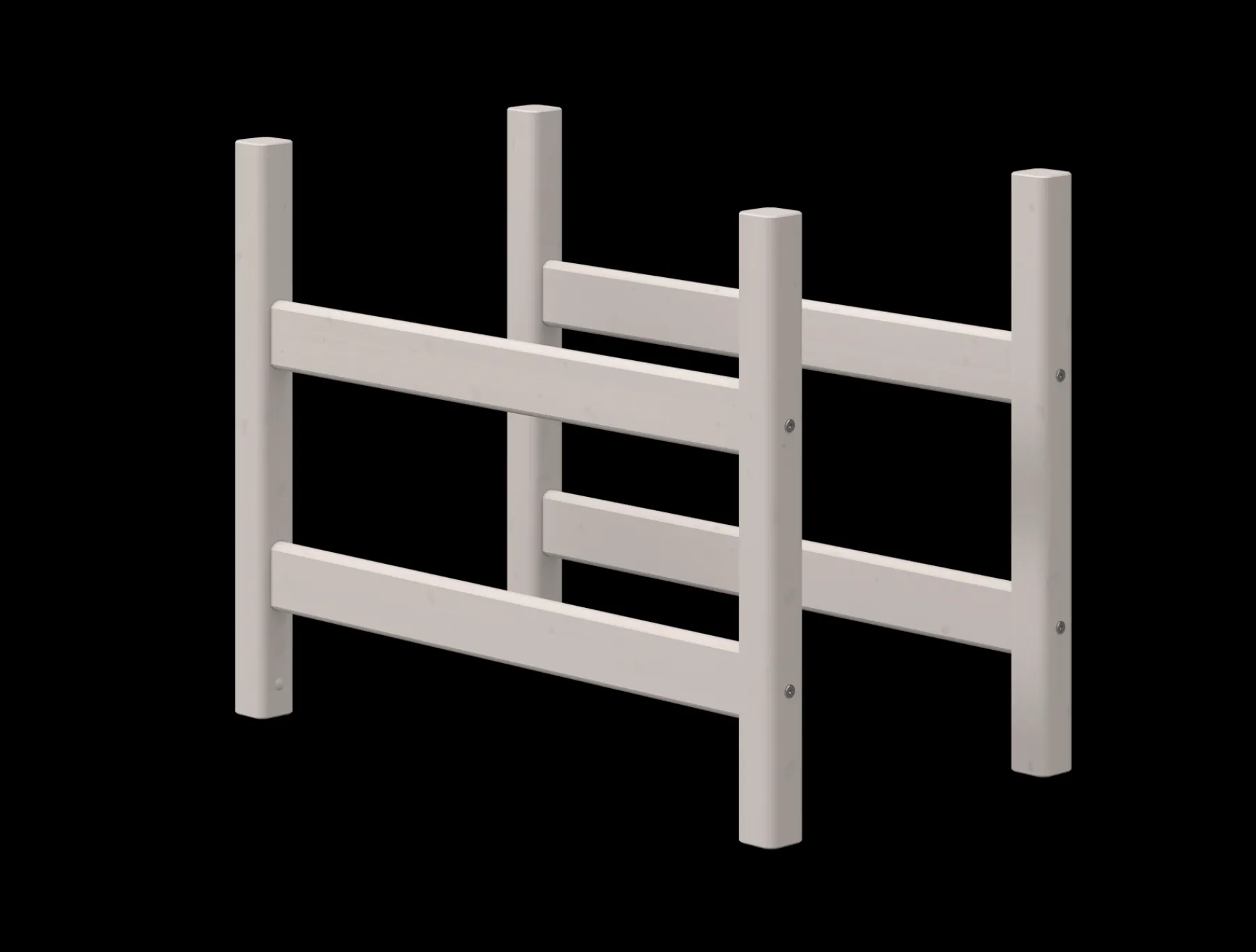 FLEXA Classic - Pfosten für mittelhohes Bett Greywashedpine Cheap