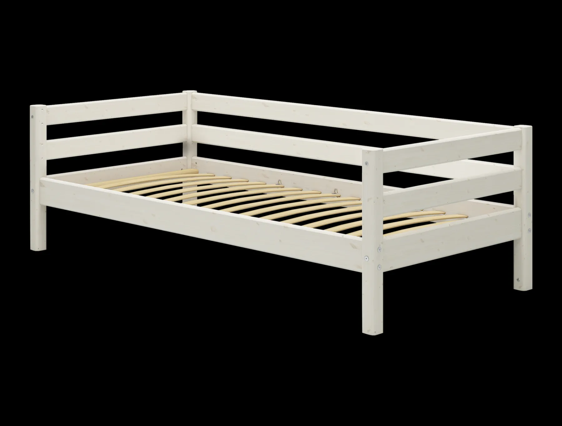 FLEXA Einzelbett Whitewashedpine Best Sale