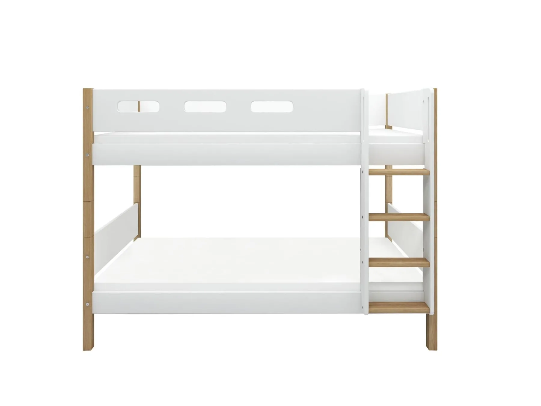 FLEXA Etagenbett White/oak Best