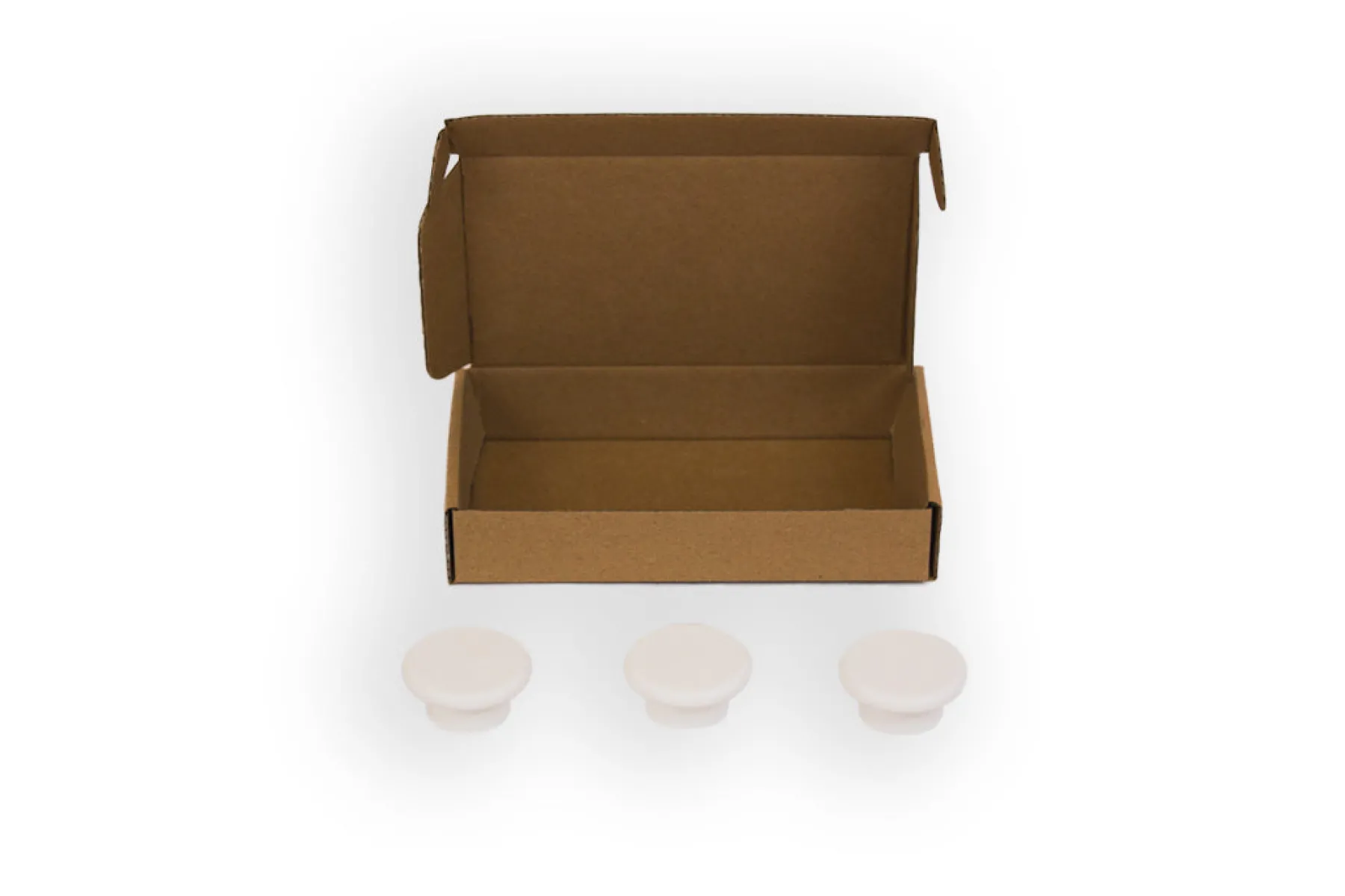 FLEXA Knopfgriff 3 Stück Weiß - Popsicle White Sale