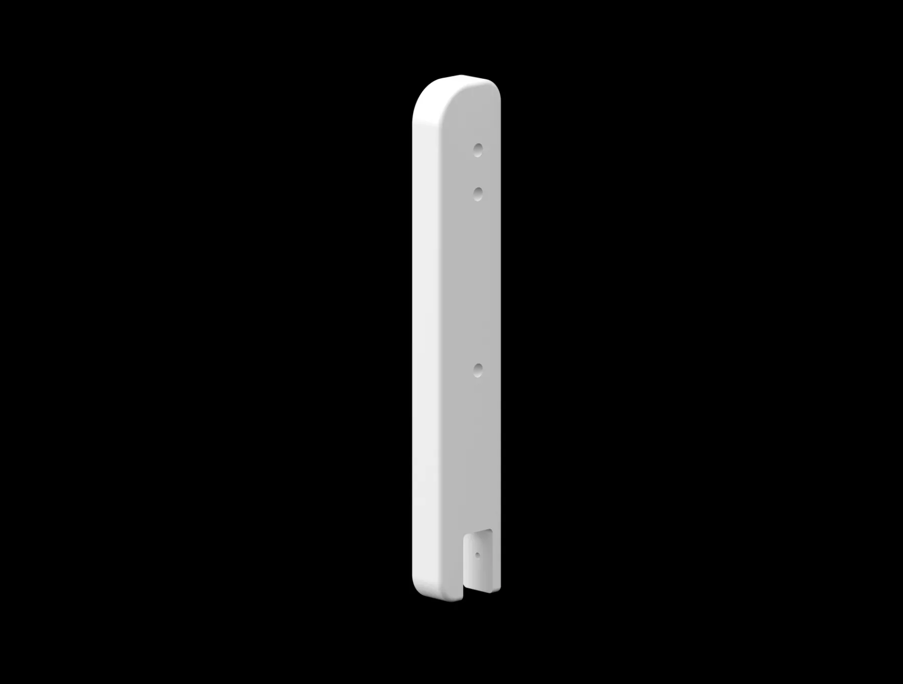FLEXA Kurzer Pfosten White New