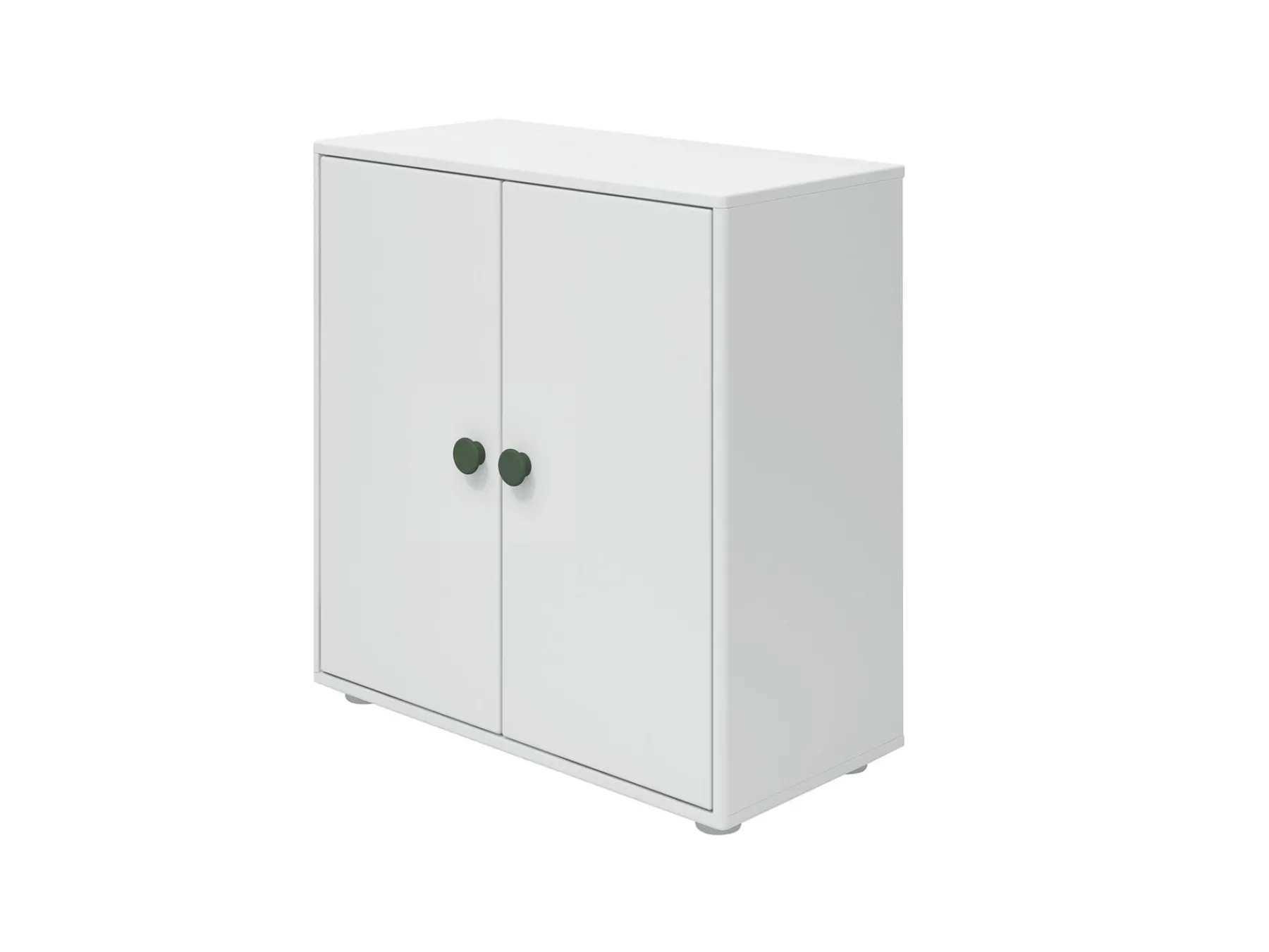 FLEXA Mini Bücherregal, 2 Türen White/deepgreen Online
